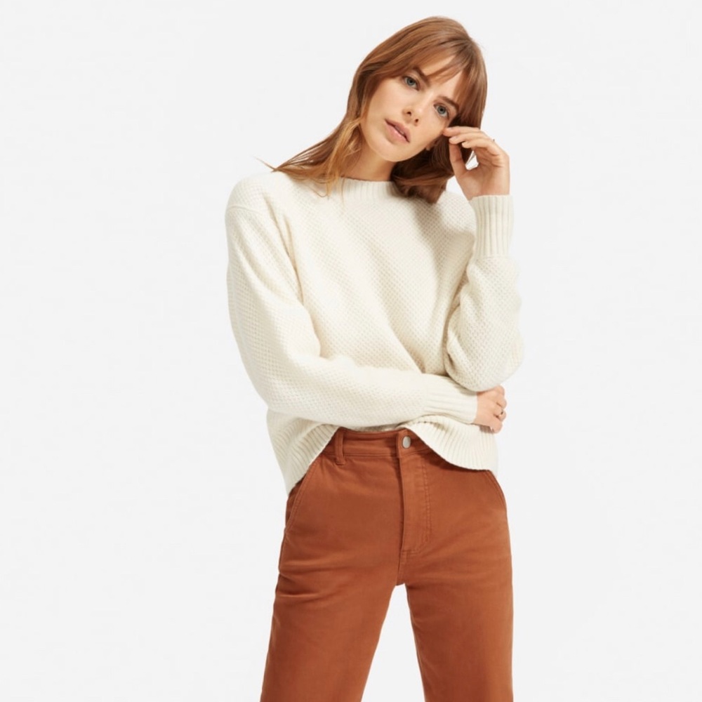 Everlane Straight Leg Crop Pants